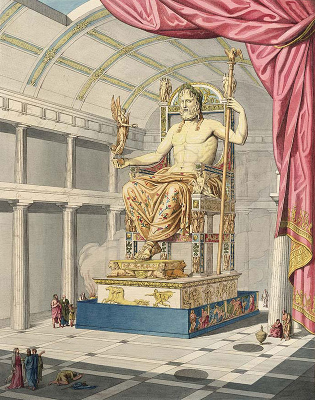 2. Statua di Zeus a Olimpia