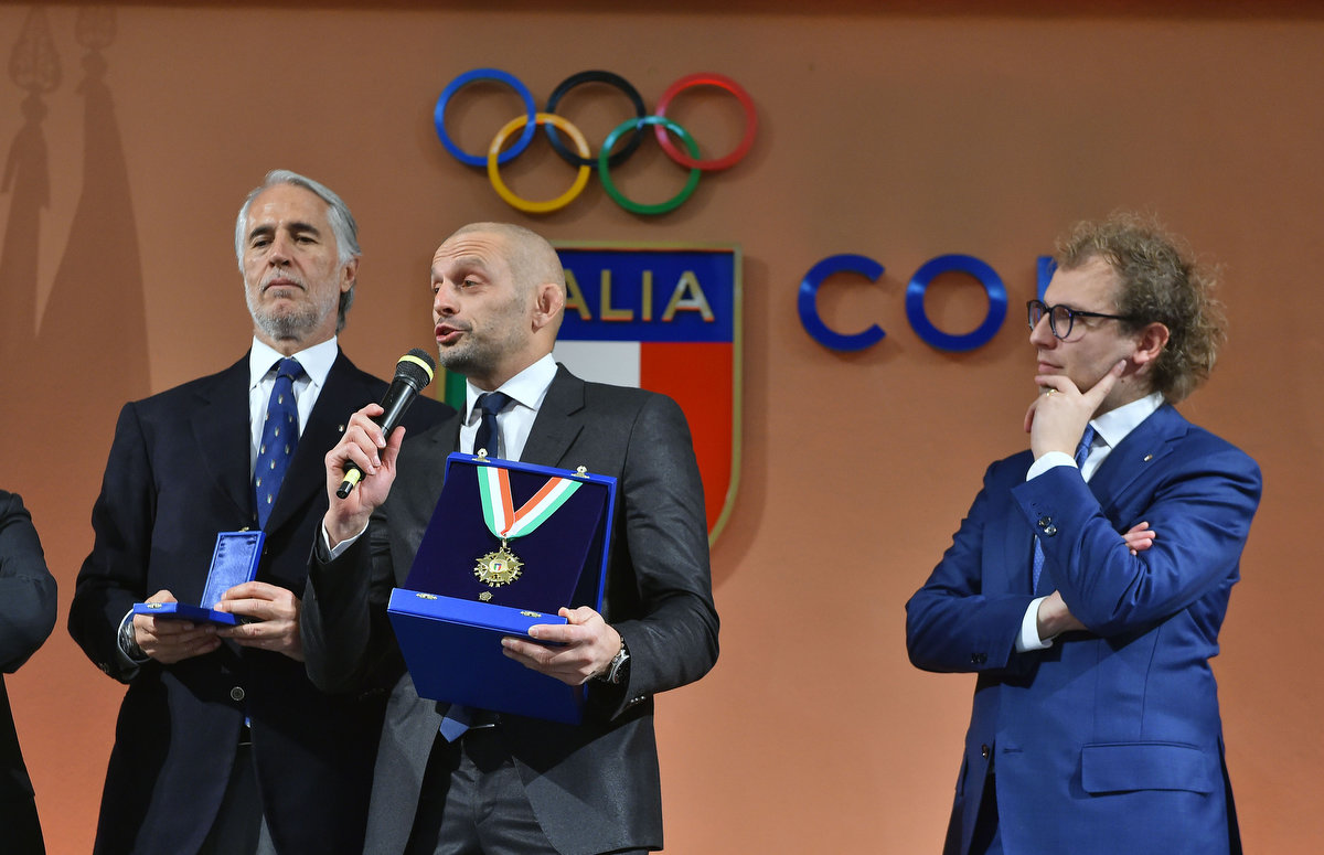 Consegnati i Collari D'Oro del CONI