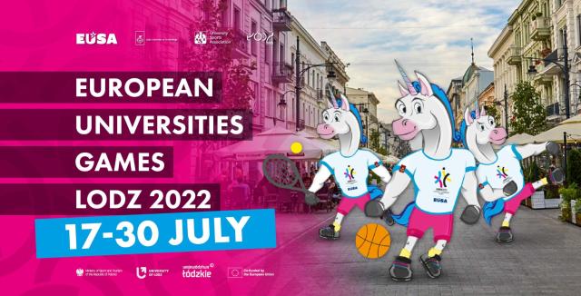 locandina degli European University Games