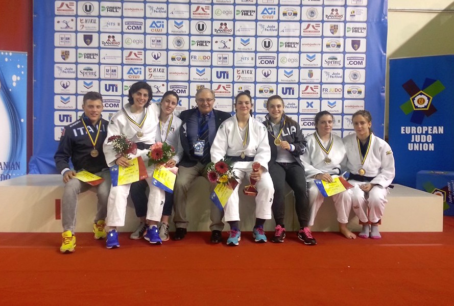 Cadetti italiani primi a Cluj Napoca con 13 medaglie e 5 sono d’oro