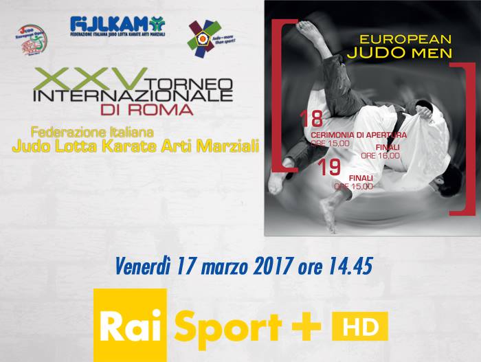 L'European Open di Judo su Rai Sport +HD 