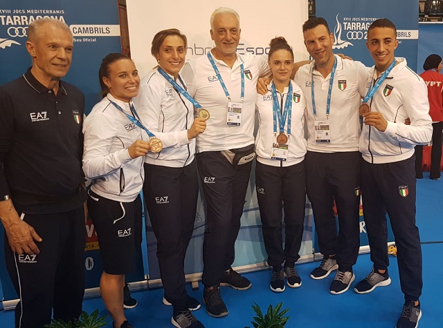 Giochi del Mediterraneo: un oro e tre bronzi per un esordio eccellente!