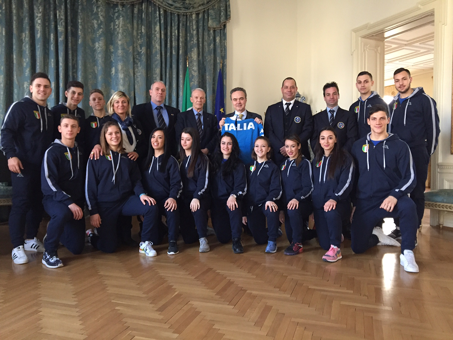 La Nazionale giovanile incontra l'Ambasciatore italiano in Bulgaria