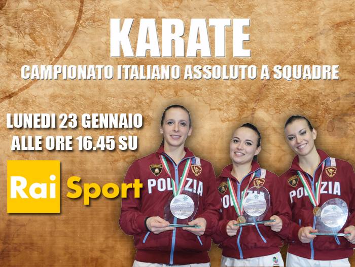 Il Campionato Italiano di Karate su Rai Sport