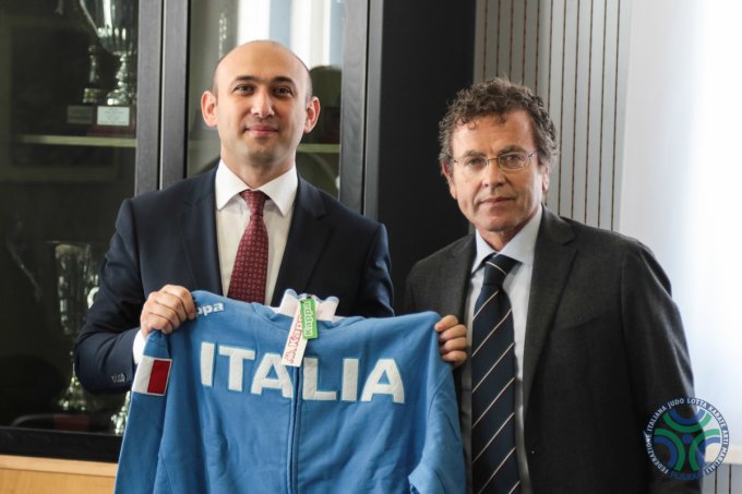 L’ Ambasciatore dell’Azerbaijan in visita al Centro Olimpico