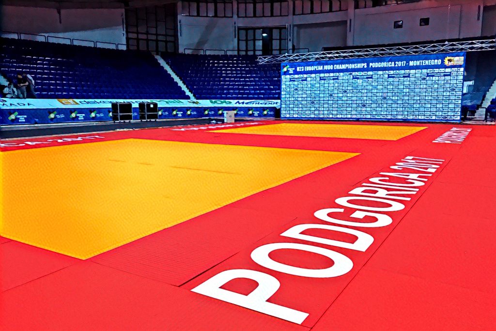 Europei U23, prima giornata: 8 azzurri sul tatami a Podgorica