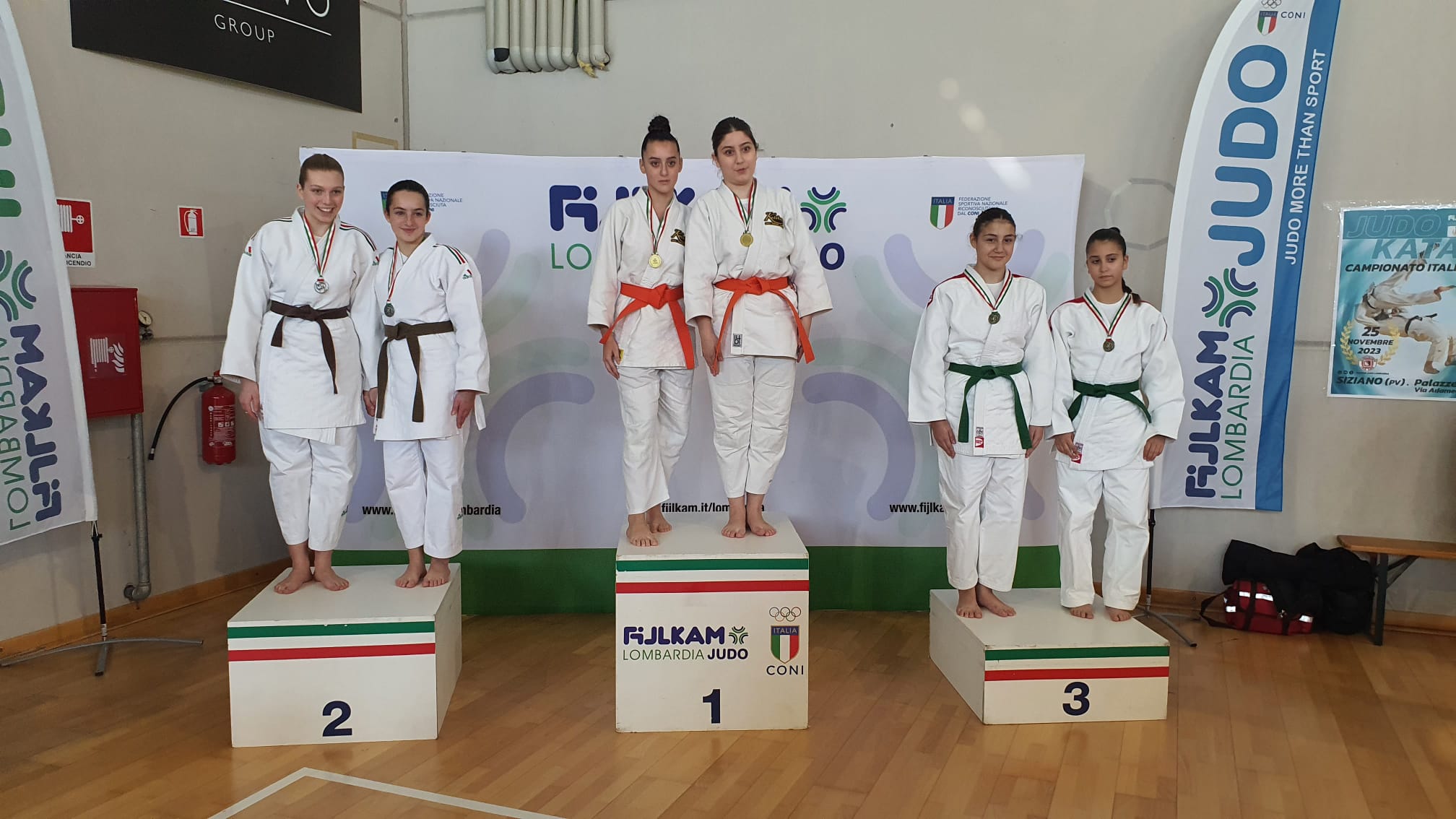 Podio Ju no Kata Under 18