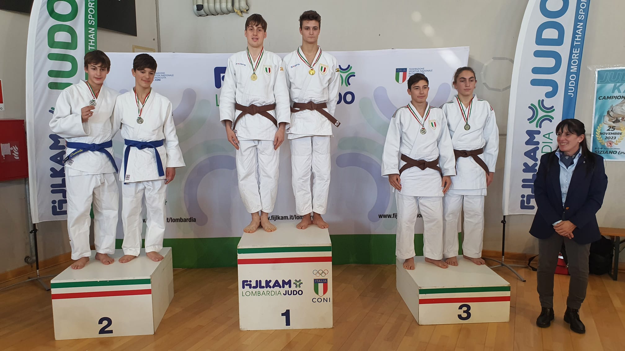 Podio Nage no Kata Under 18