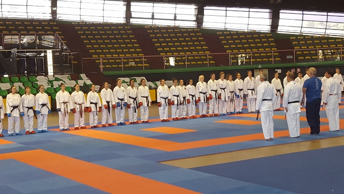 Conclusi i Seminari Nazionali Giovanili di Kata e Kumite.