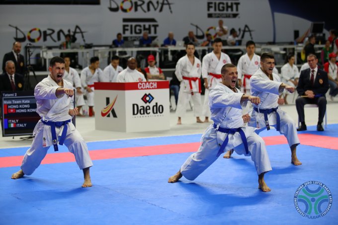 Mondiali a Madrid: le squadre di kata in finale per il bronzo, avanti i team di kumite. Cavrioli per il terzo posto nel para-karate