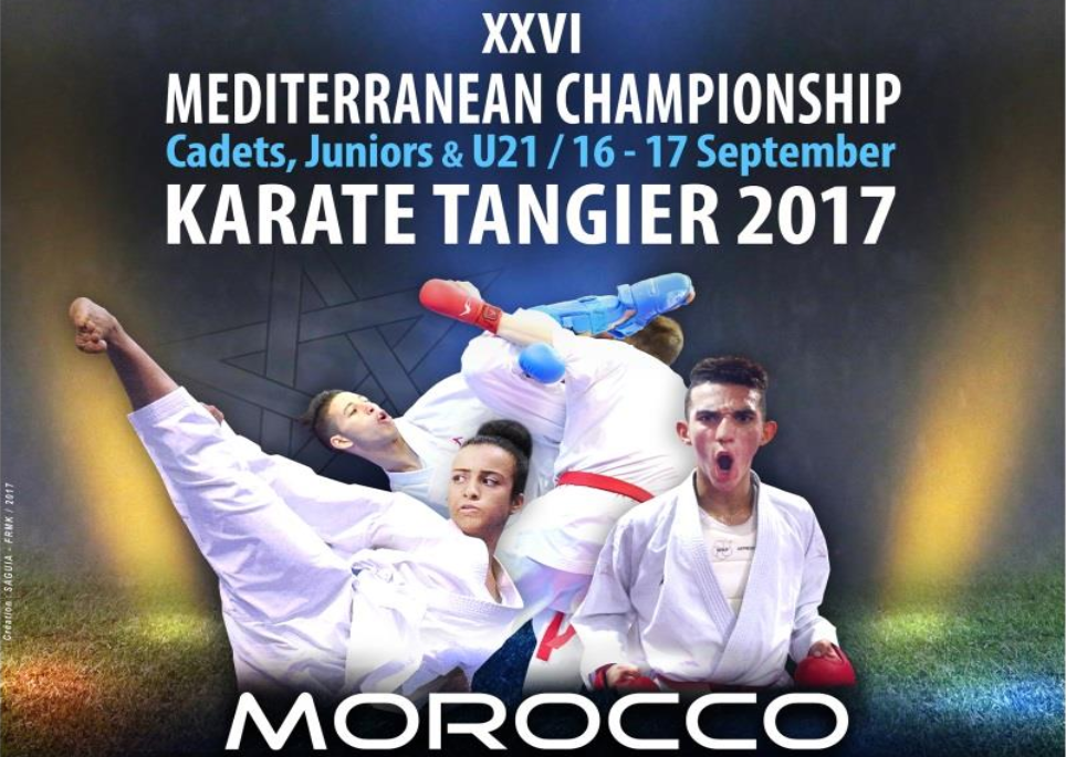 Ventisette convocati per il Karate Tangier 2017 in programma nel prossimo weekend in Marocco
