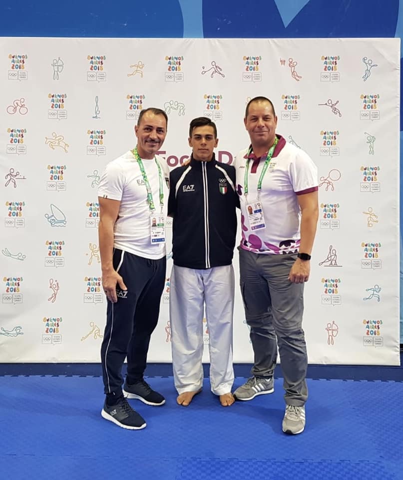 Olimpiadi Giovanili a Buenos Aires: il karate italiano al debutto oggi con Rosario Ruggiero