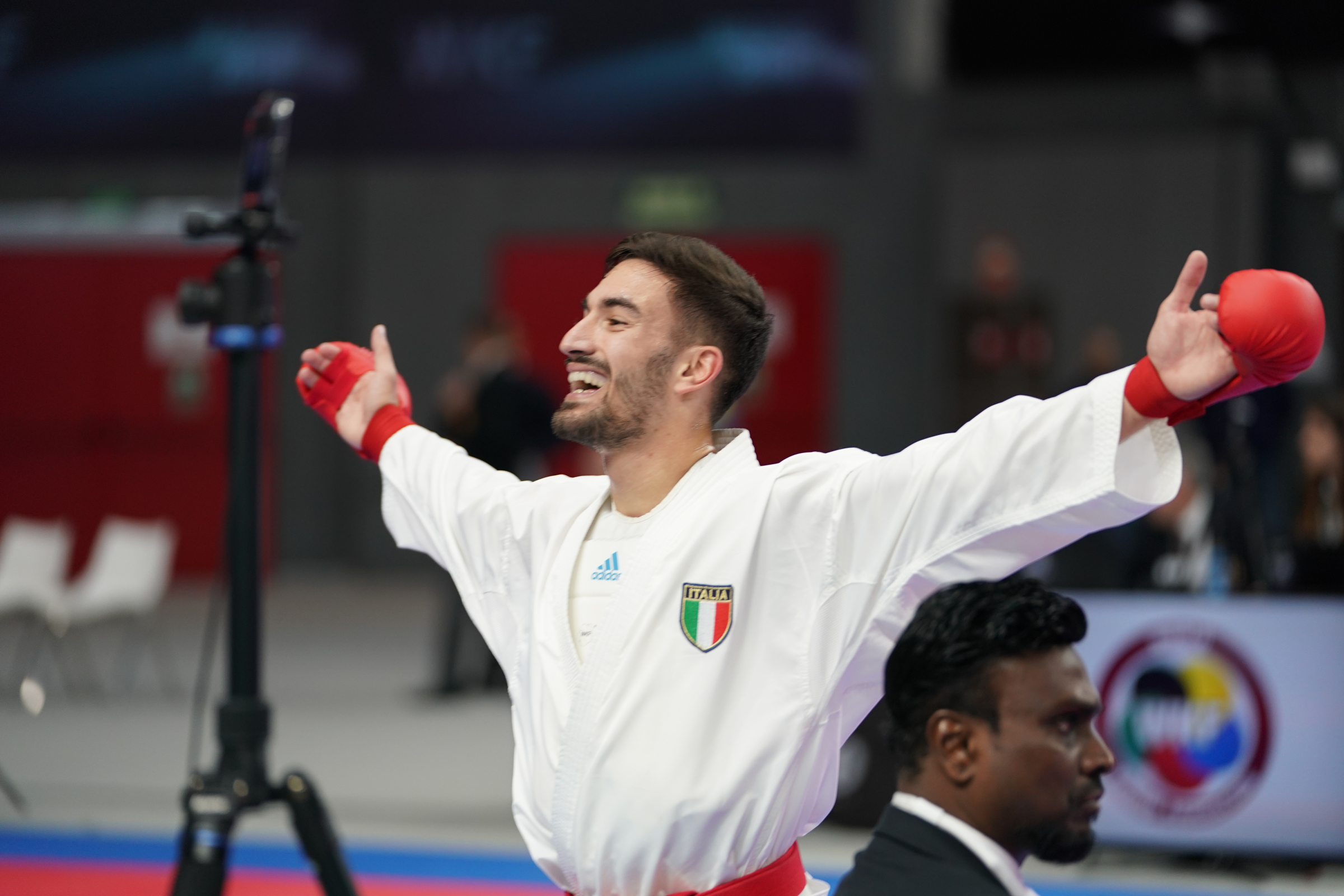 Live Mondiali Karate -  Angelo Crescenzo è campione del mondo! Argento Busà, Bottaro e Busato bronzo