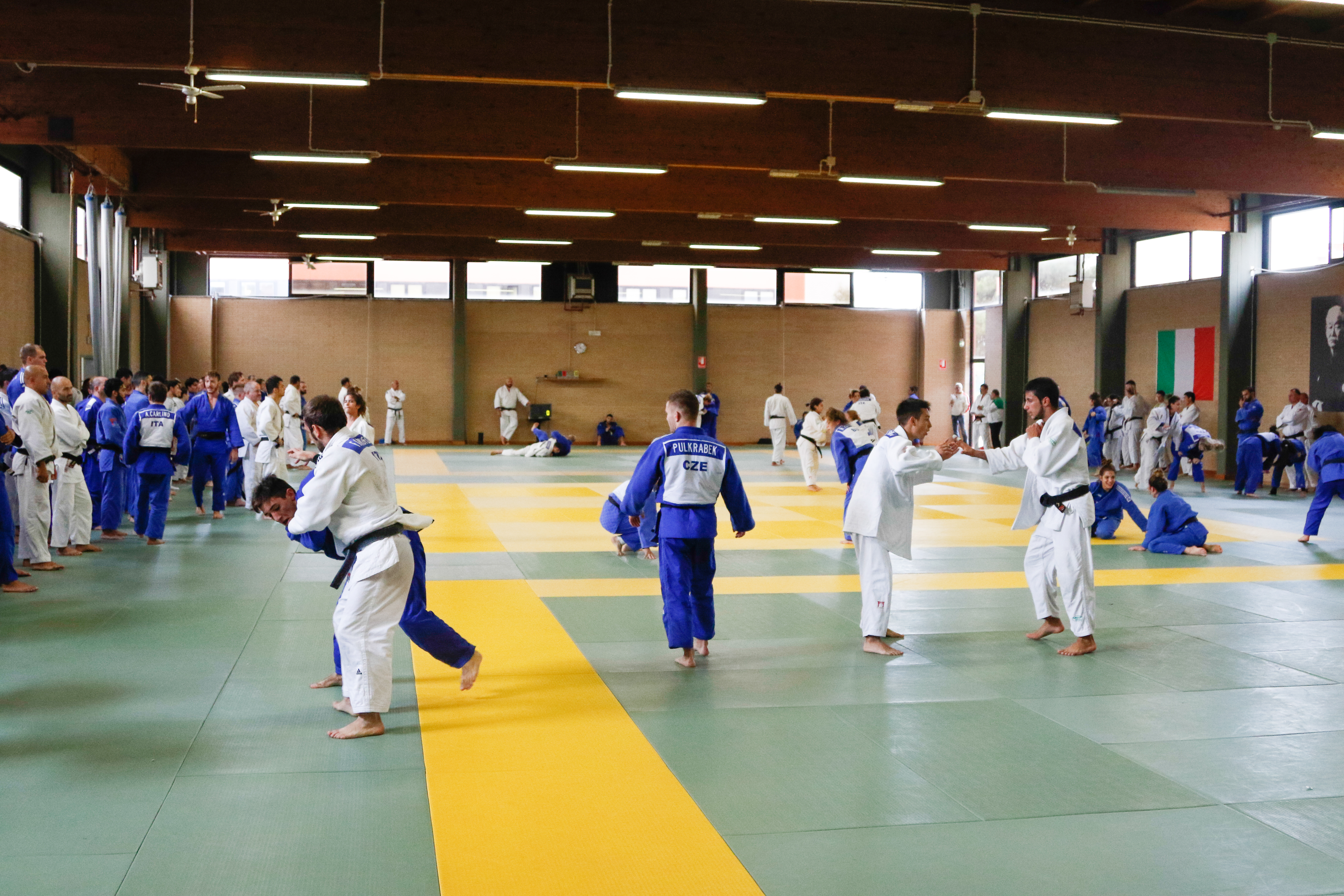 Iniziato a Ostia l’Olympic Training Centre, sul tatami atleti di 22 nazioni