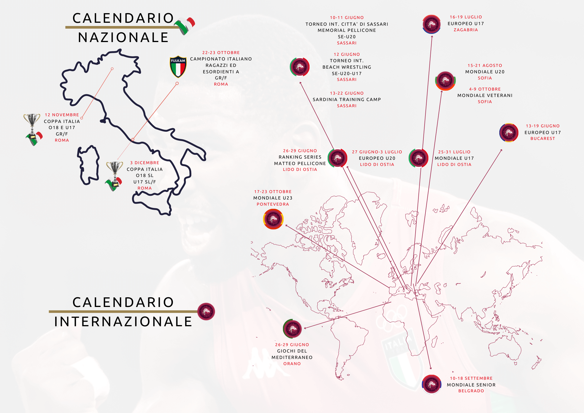 Calendario Nazionale e Internazionale