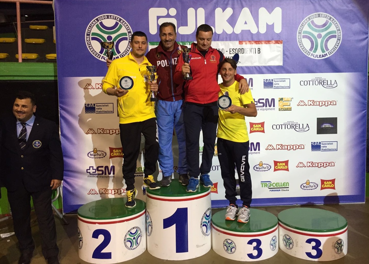 I Campioni Italiani Esordienti “B” 2016 di kumite.