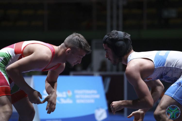 Piroddu in azione ai Campionati Italiani Juniores