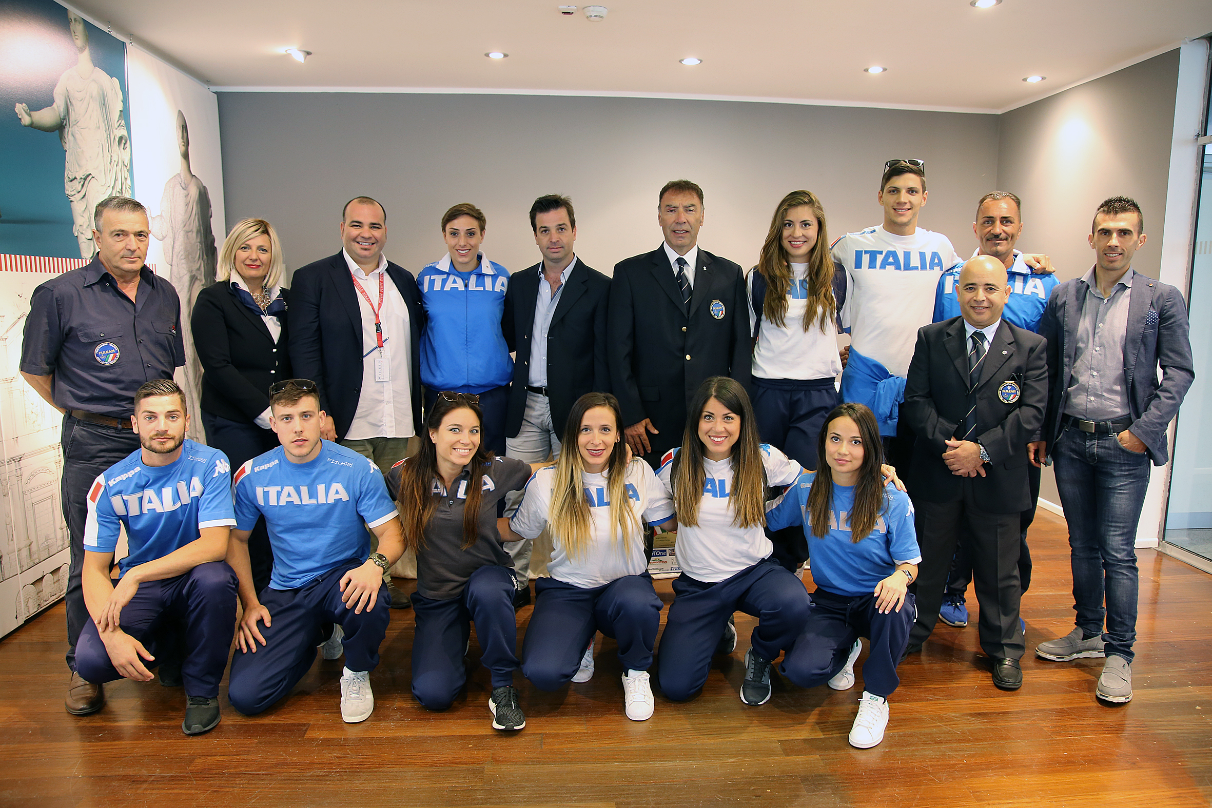 La nazionale di Karate è arrivata a Sigonella, nel pomeriggio allenamento nella base militare U.S.A.