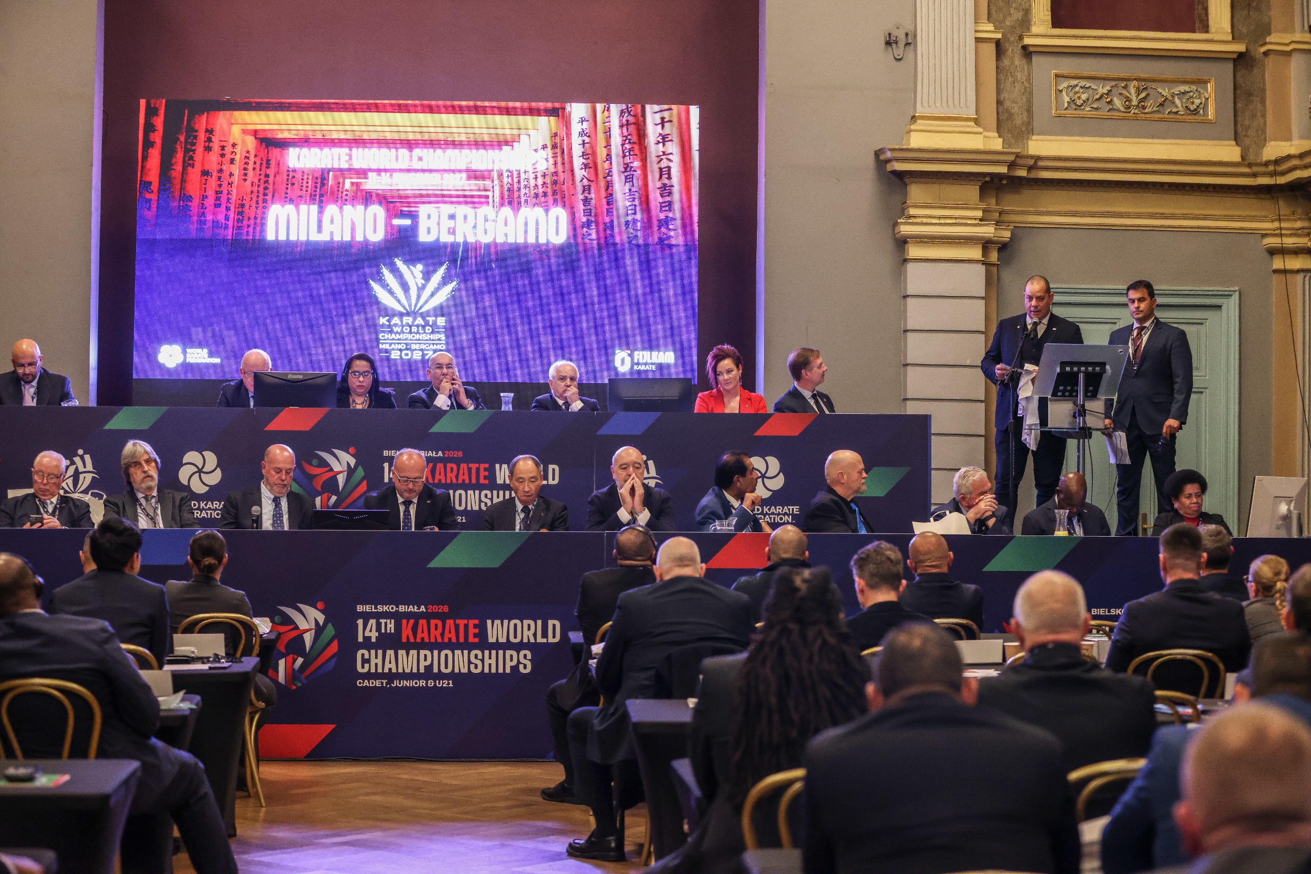 Congresso WKF ufficiale Mondiale Milano Bergamo 3