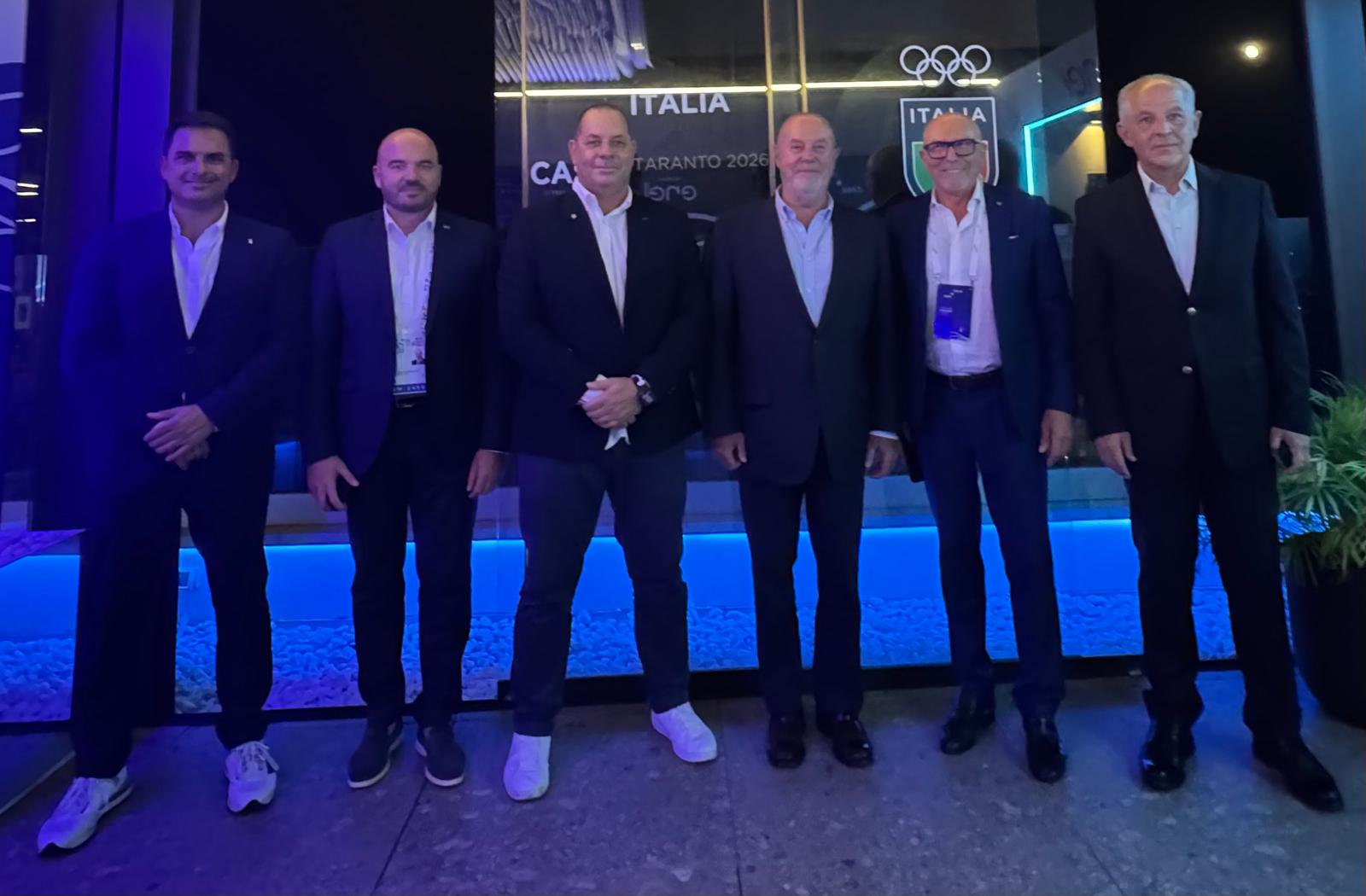 Dirigenza Karate FIJLKAM WKF GdM Taranto 2026