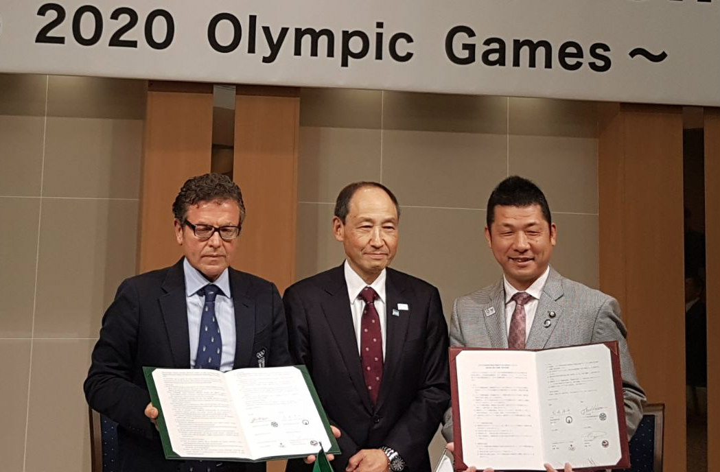 Siglato l'accordo con la città di Gotemba per i ritiri pre olimpici di Karate in vista dei Giochi del 2020