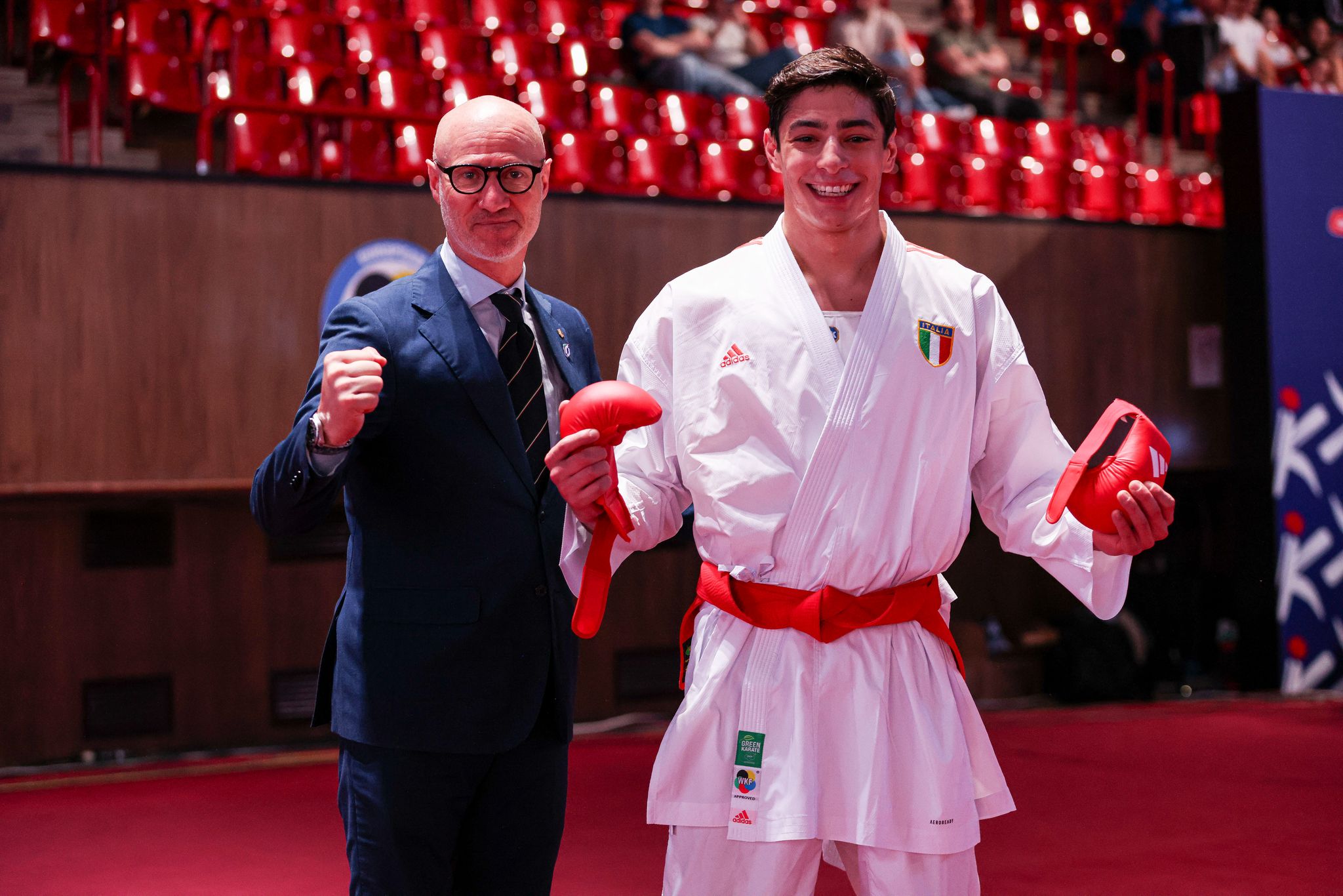 Matteo Avanzini bronzo Europei Karate 2025