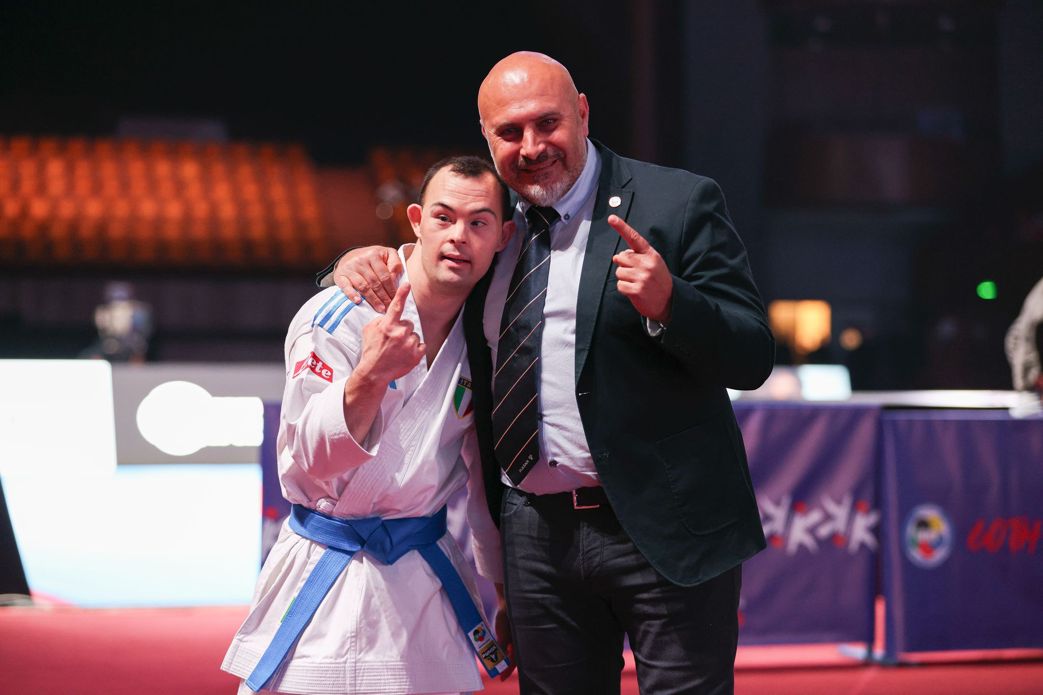 Mattia Allesina oro Europei Karate 2025