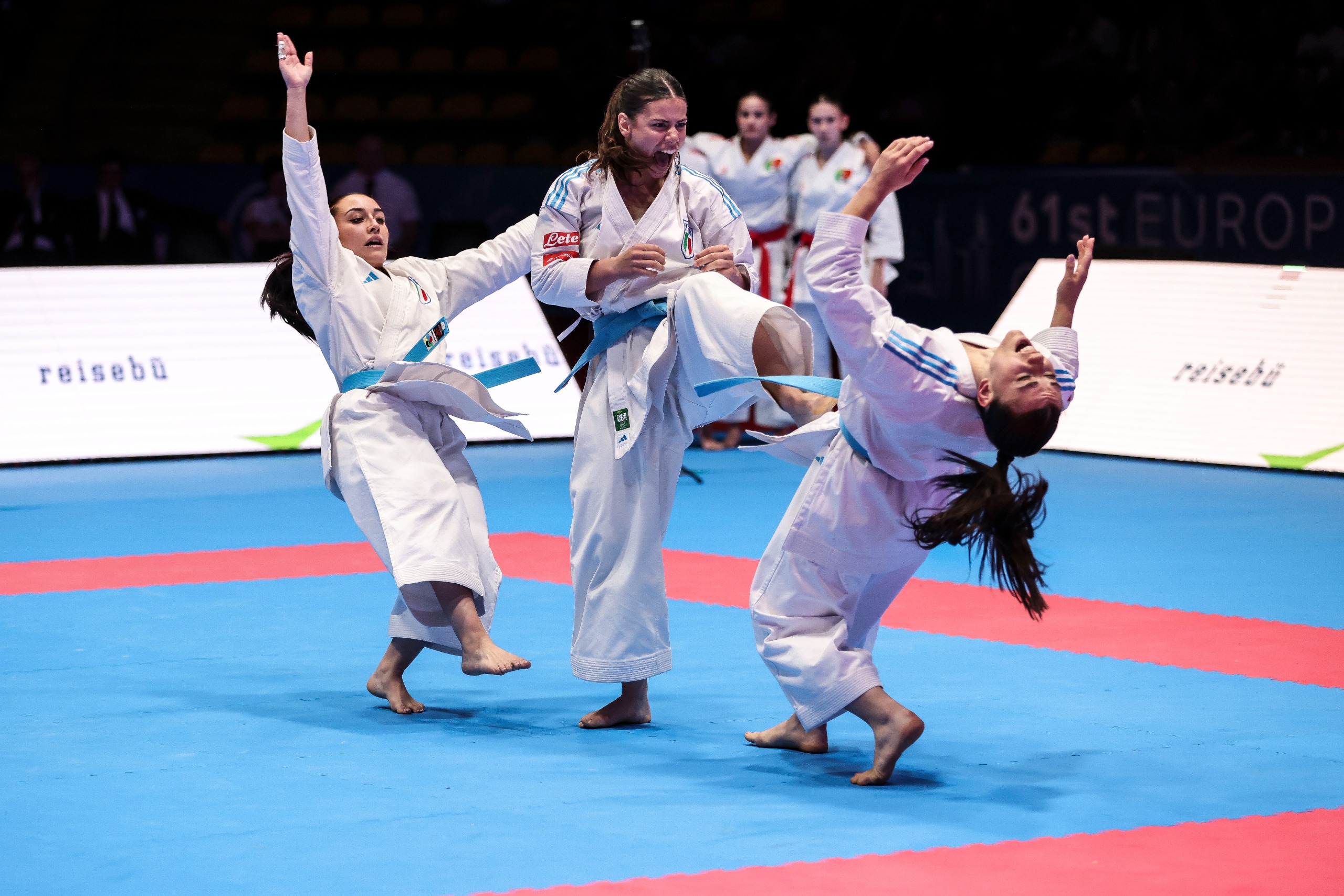 Squadra Kata Femminile Oro Europei 2026