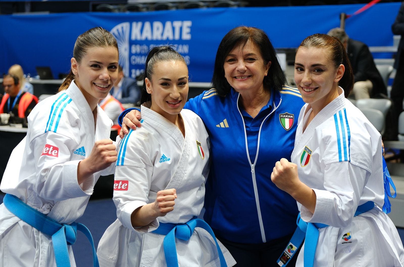 Squadra femminile kata EURO 2024