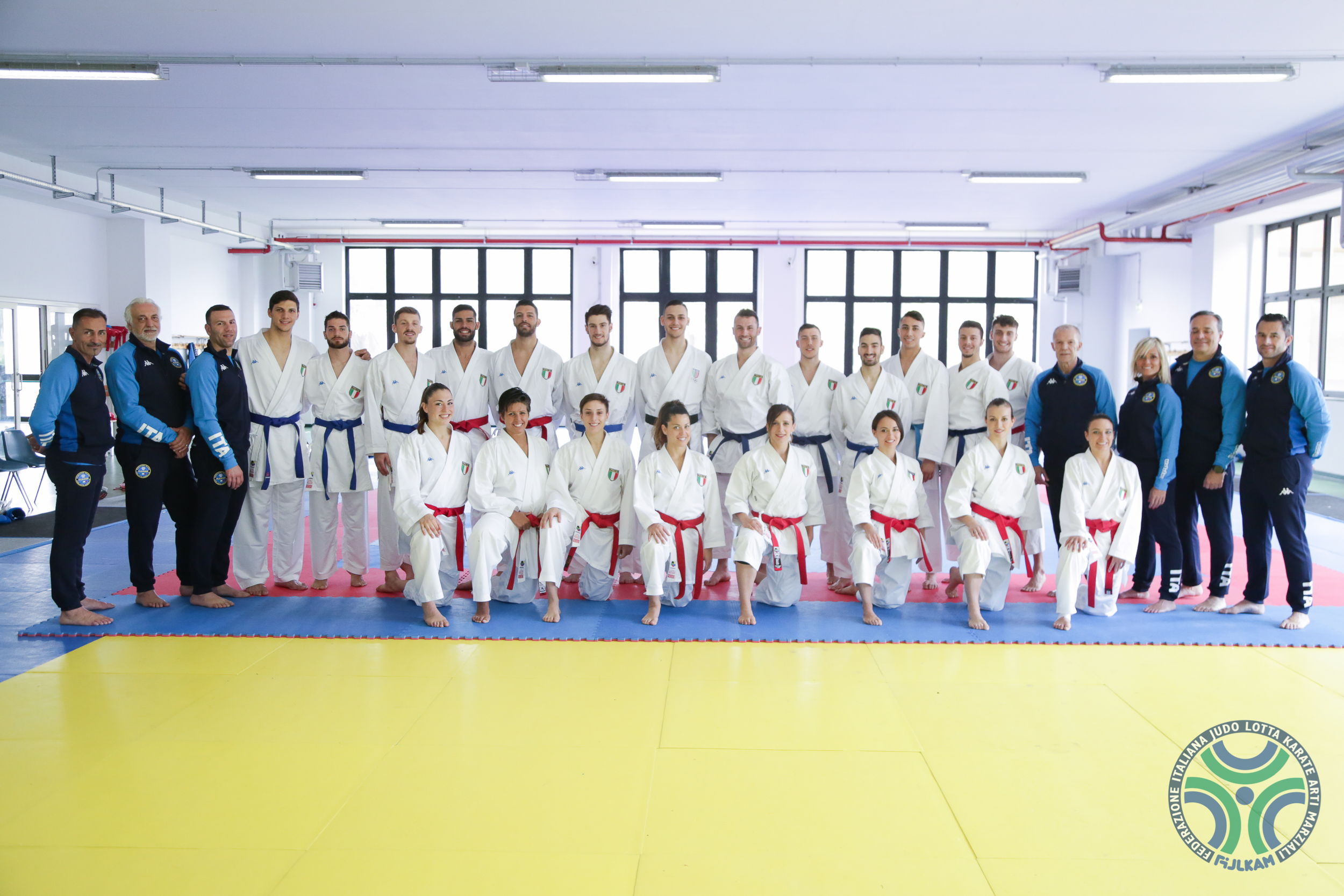 Al Centro Olimpico parte il Collegiale di Karate, Cardin e Busato preparano i World Games di Wroklaw