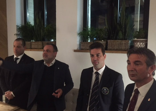 Il Console italiano di Russia Pierpaolo Lodigiani celebra a Sochi i successi della Nazionale di Karate