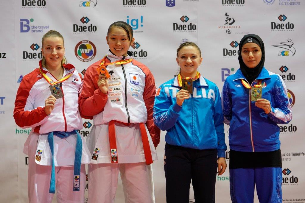 Carolina Amato conquista la medaglia di bronzo ai Mondiali Juniores di Tenerife
