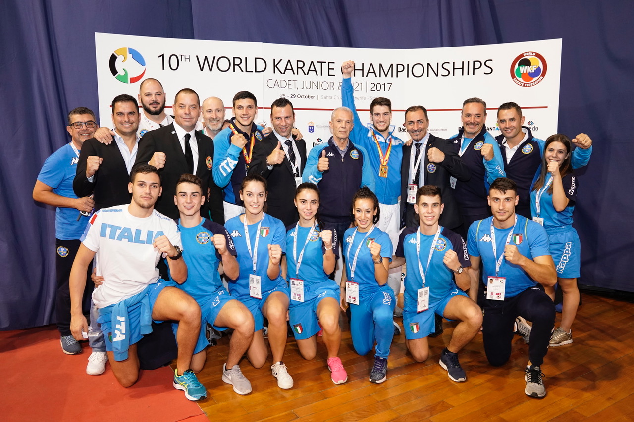 L'Italia chiude al sesto posto nel medagliere dei Mondiali. Landi e Martina Campioni del mondo!