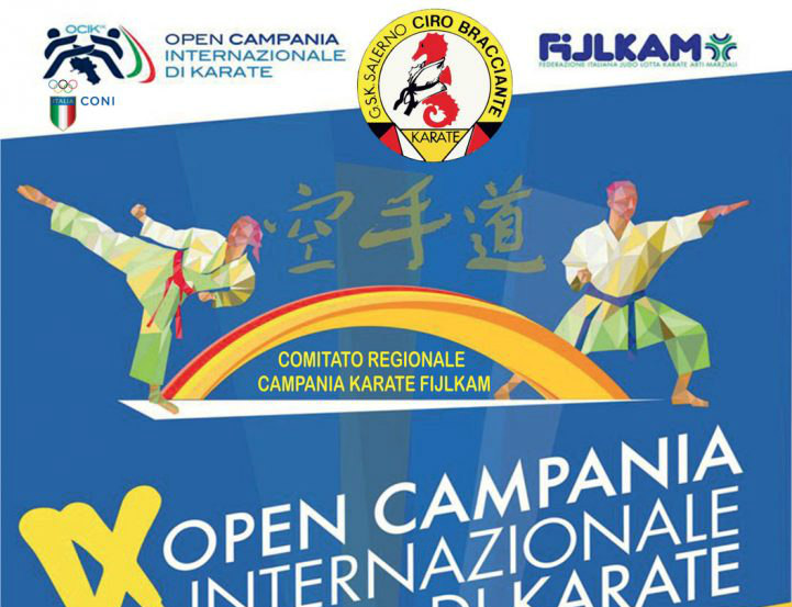 Nel weekend a Eboli in programma il IX° Open Campania Internazionale di Karate