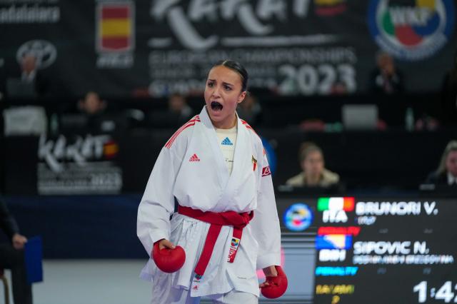 Brunori agli Europei karate 2023