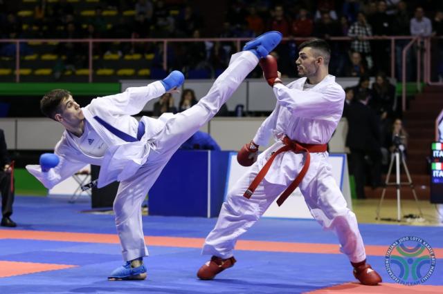 Danilo Greco in azione agli Assoluti 2019