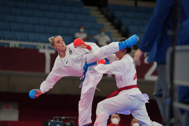 Silvia Semeraro in azione a Tokyo