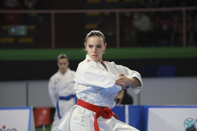 sara soldano in azione ai campionati italiani U21 2022