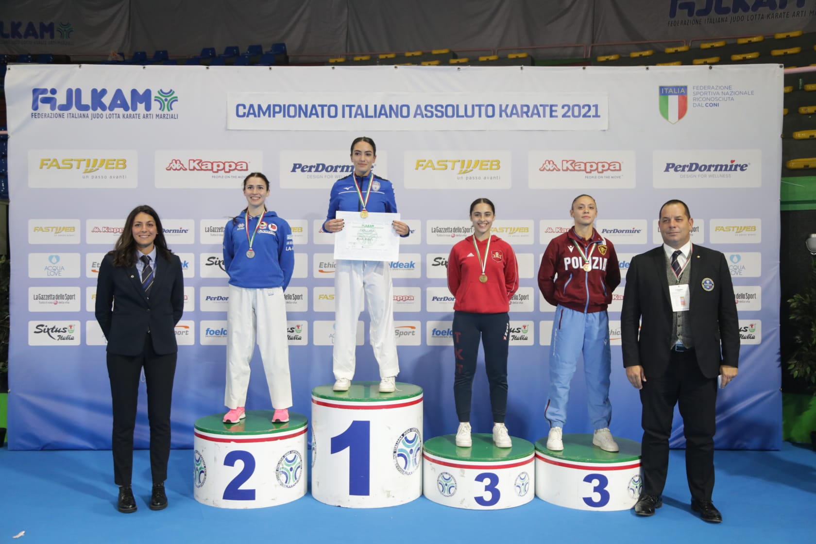 podio assoluti 2021 50kg