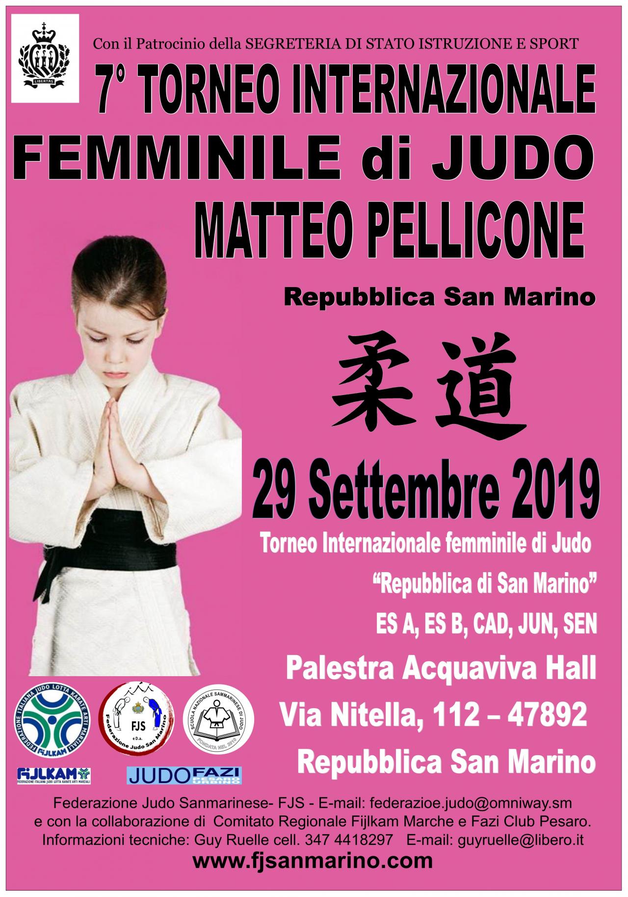 7° Trofeo Int.le Femminile San Marino