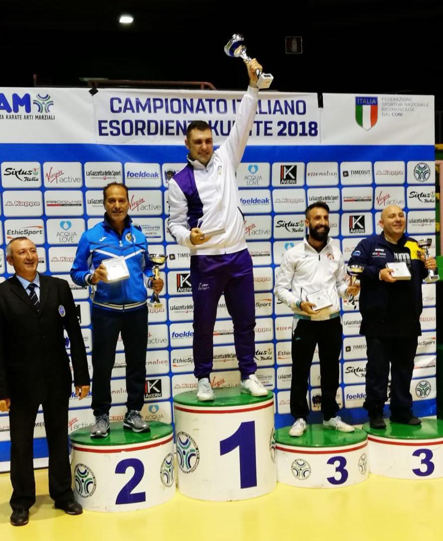 podio camp ita esordienti kumite femminile