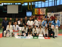 Grande risultato collettivo degli atleti FIJLKAM all'Open Ju Jitsu d'Hanau
