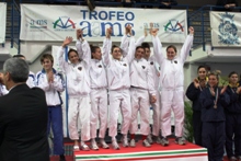 Tricolori a squadre femminili, oro alle “Carabiniere”