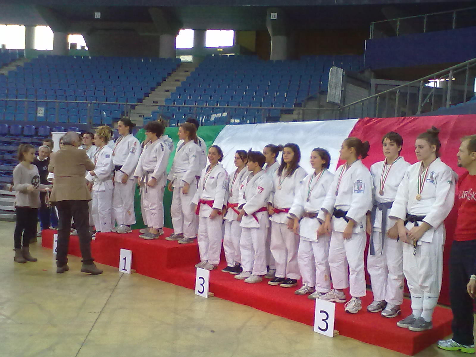 Oro per le U17 del Judo Vittorio Veneto ai Tricolori a Pesaro