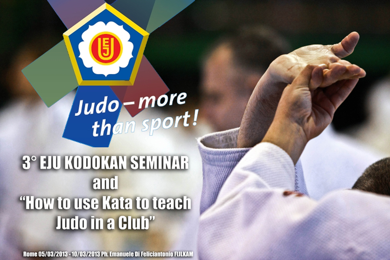 I grandi Maestri del judo a Ostia per l’EJU Kodokan Seminar 