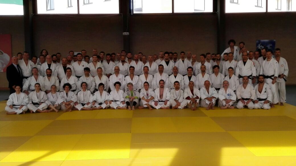 Partecipanti soddisfatti dai contenuti del corso per allenatori di judo