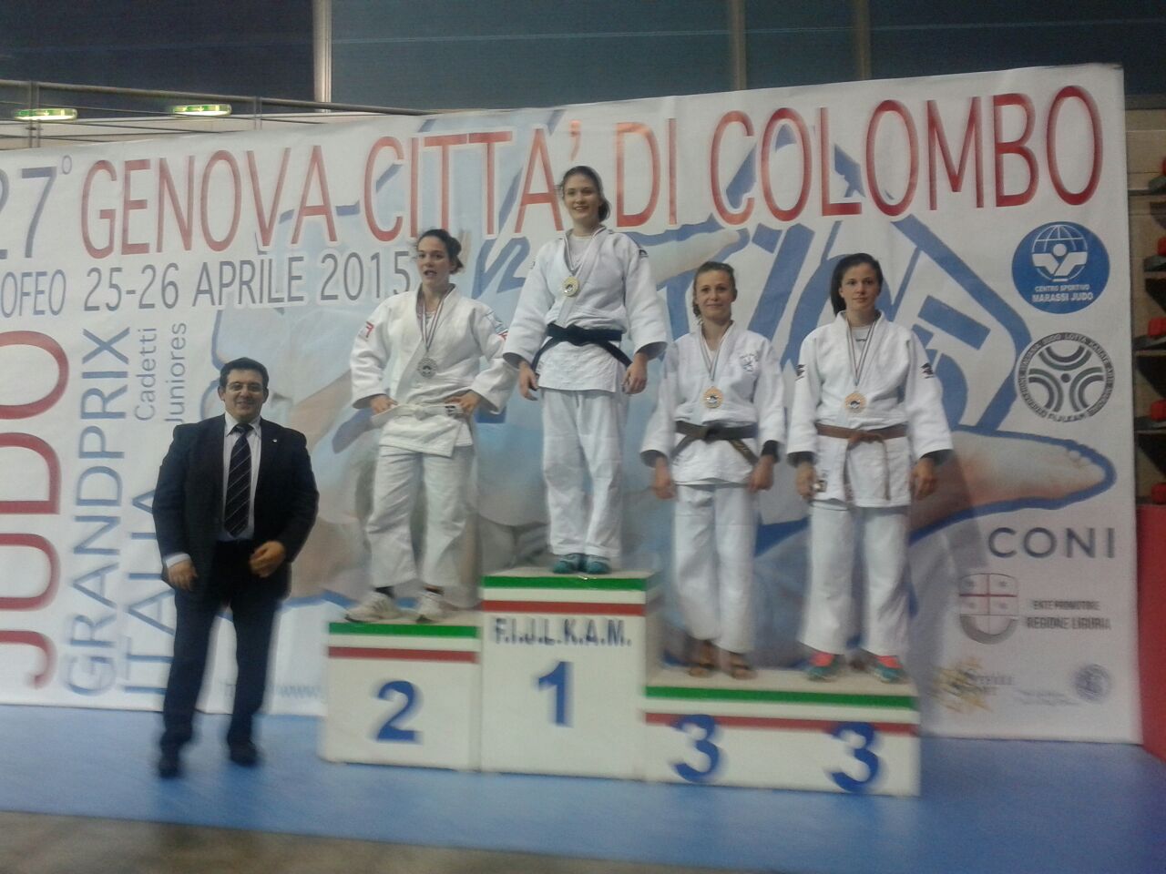 Cadetti del Judo Bourgogne da primato a Genova nel Città di Colombo