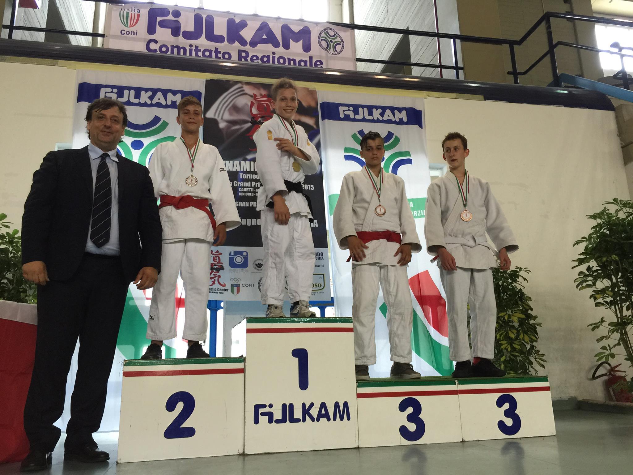 Brillano a Catania i cadetti di Ginnastica Triestina ed Akiyama