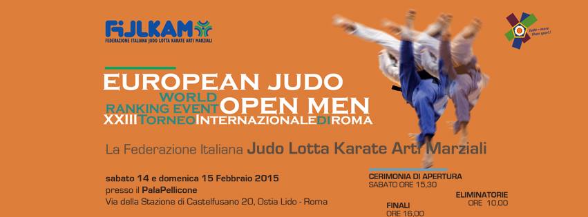 European Judo Open Men a Ostia con tanti campioni e 42 nazioni