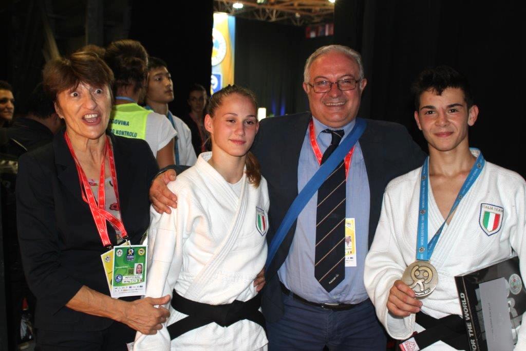 Argento mondiale a Sarajevo per Sofia Petitto e Biagio D’Angelo